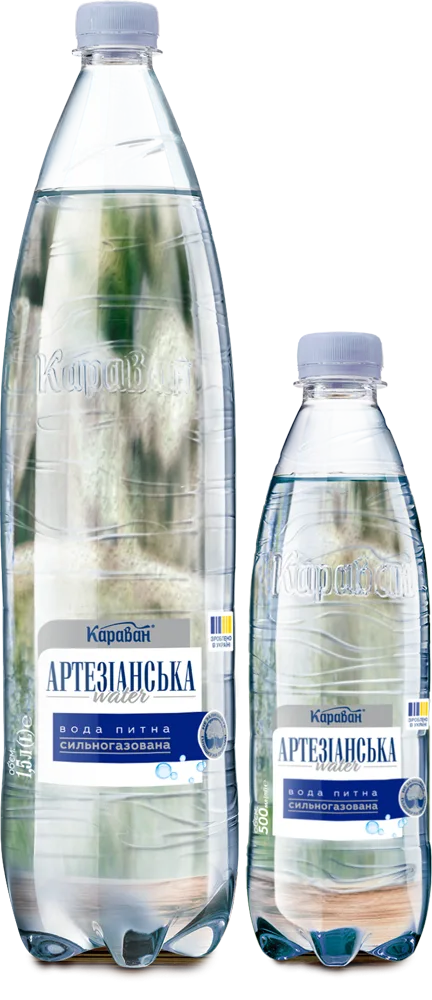 Вода питна артезіанська сильногазована Вода питна артезіанська сильногазована